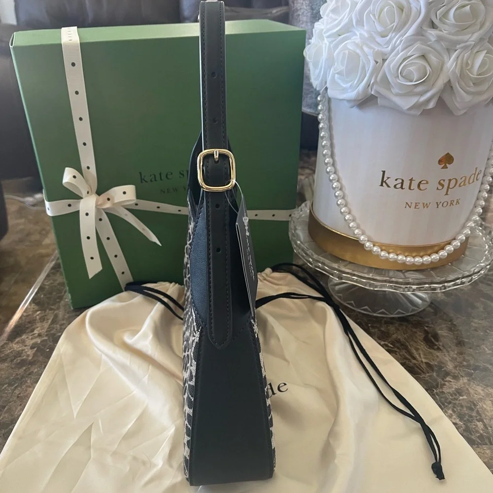 Kate Spade Spade Flower Jacquard Nouveau Small Shoulder Bag